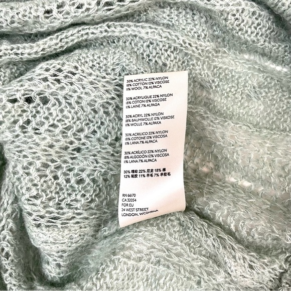 Free People Angel Soft Pullover Sweater Sage Green Medium - Picture 12 of 16